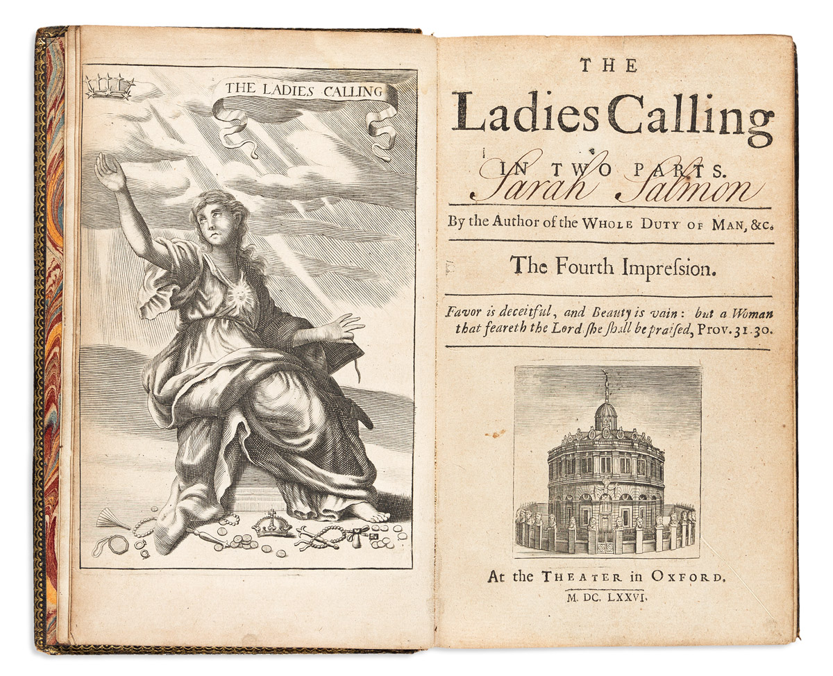 Allestree, Richard (1619-1681) The Ladies Calling.